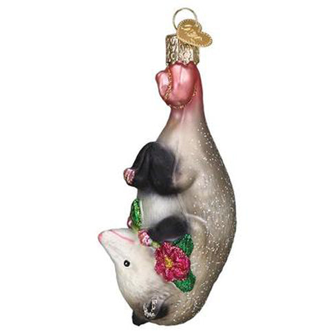 Blossom Opossum Ornament