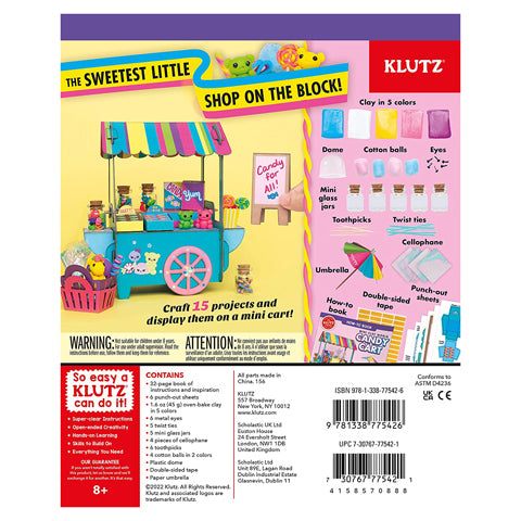 Mini Clay World Candy Cart