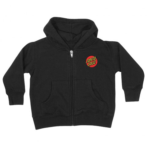 Classic Dot Zip Hoodie