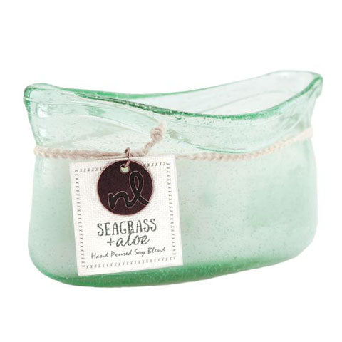 Seagrass & Aloe Candle Boat